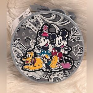 Vera Bradley x Disney Whimsey Cosmetic Makeup Bag Case Carry-All Pluto Mickey
